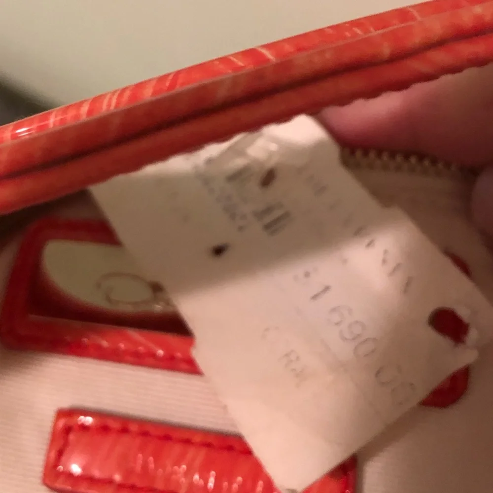 Oscar de la Renta Coral Goya Satchel - Picture 6 of 10
